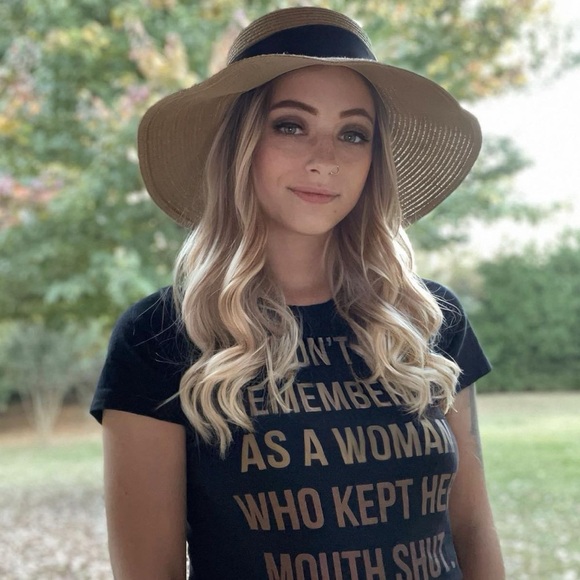 SHEIN Black and Brown Straw Hat - Picture 5 of 5
